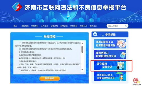 济南 泉城举报e起行共护网络空间 正式上线 网民和企业有了网上侵权举报专属渠道